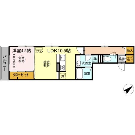 PROVENCE(プロヴァンス)の間取り