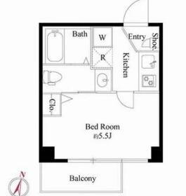 たすき新宿の間取り