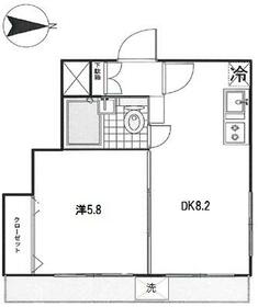 信濃町Ⅱ番館の間取り