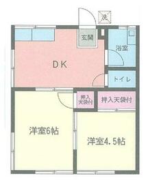 サンハイツの間取り