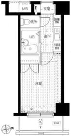 メインステージ平和島の間取り