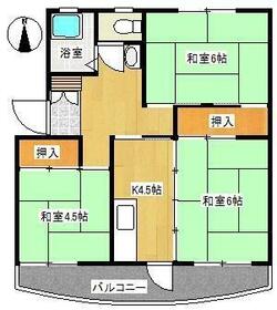 メゾン南瀬名の間取り