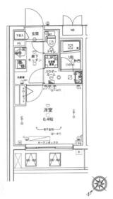 GENOVIA渋谷本町green veilの間取り