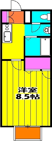 グリーンコート岡田の間取り