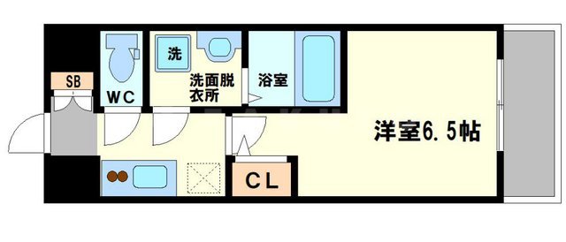 レークス新大阪ウエストの間取り