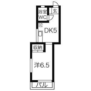 オークハイツ西巣鴨の間取り