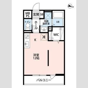 リーブルファイン奈良町Ⅱ1号棟の間取り