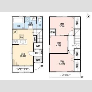 リーブルファイン花崎駅の間取り