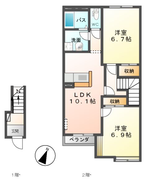 リバレインの間取り