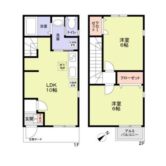 フォレストサンカンの間取り