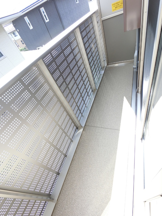 12/24 バルコニー