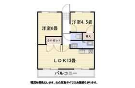 イーストパレス青木の間取り