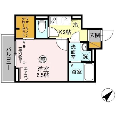 Maison Serena(メゾンセレーナ) の間取り