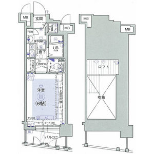 エステムコート新大阪IIIステーションプラザの間取り