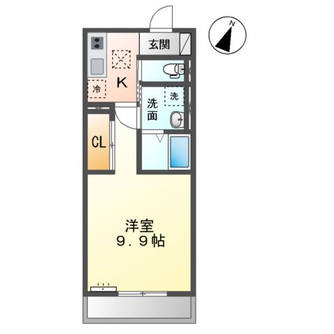 袖ケ浦市蔵波新築マンションの間取り