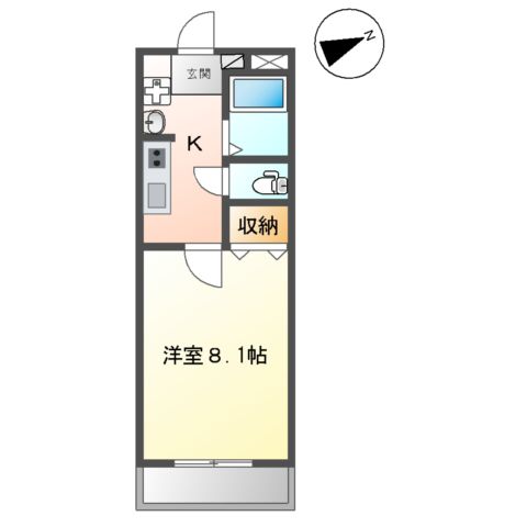 ディアレスト(dearest)の間取り