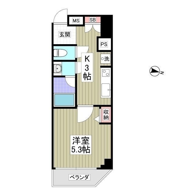スペランツァ日本橋の間取り