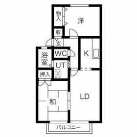 ハイカムールみずほの間取り