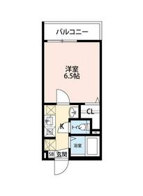 ヴィレッタ成増・301号室の間取り