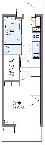 レオパレス吉原の間取り