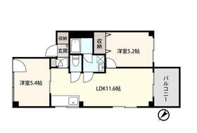 福室ビルディングの間取り