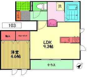 メルヴェーユ・ウィット町田の間取り