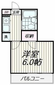 第二ハイツ桐原の間取り