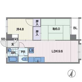 リバース平和の間取り