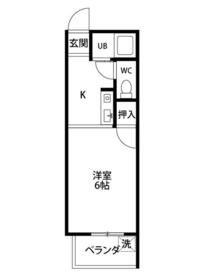 コーポリトルアイの間取り