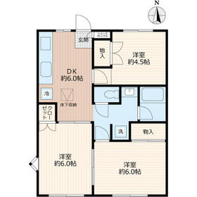 アムスプラザAの間取り