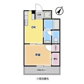 サンハイムエムの間取り