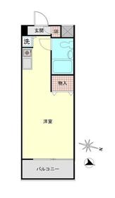 クレセール笹塚の間取り