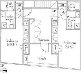 ＲＡＭＩｉ上池台・102号室の間取り