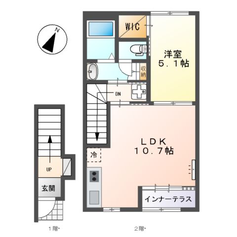 Grand Poireの間取り