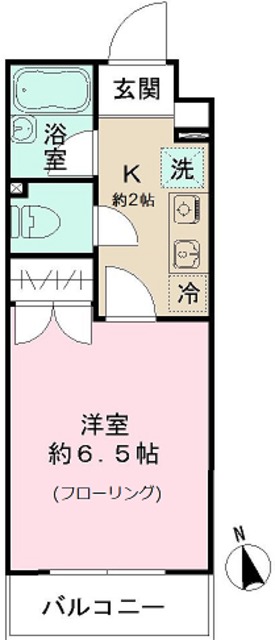 スカイパレス中村橋Ⅰ・303号室の間取り
