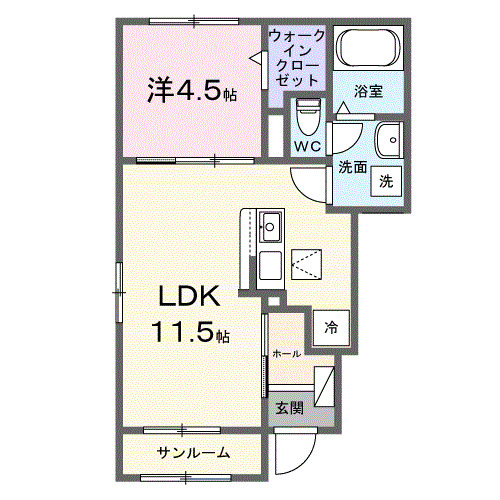 プレッソの間取り
