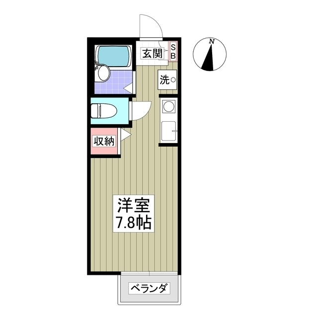 オゼットワールBの間取り
