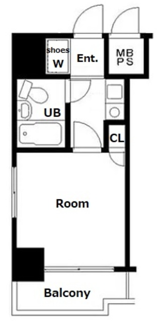クリオ神奈川新町壱番館の間取り