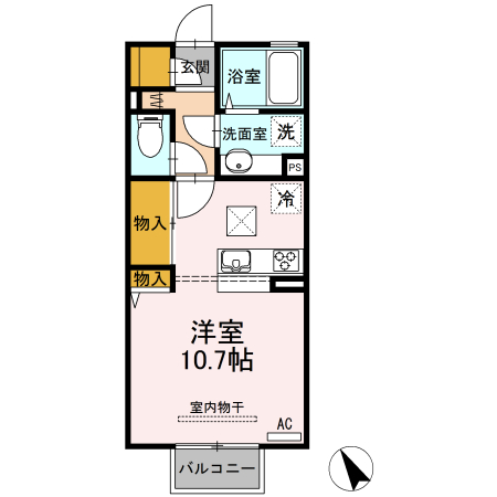 エクセレンテ丘里の間取り