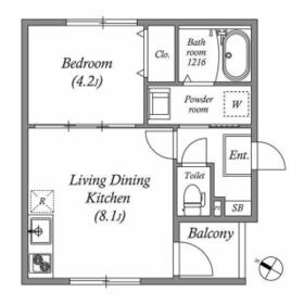 ハーモニーテラス末広町の間取り