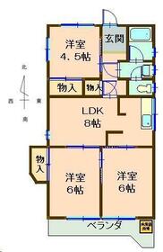 シャルム中島の間取り