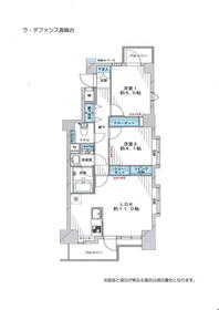ラ・デファンス高輪台の間取り