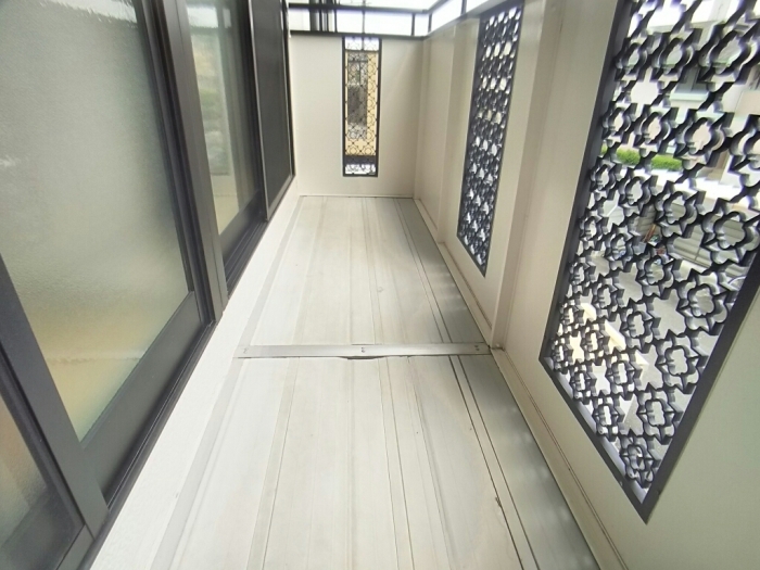 11/23 バルコニー