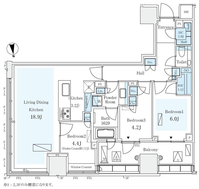 パークコート ザ・三番町ハウスの間取り