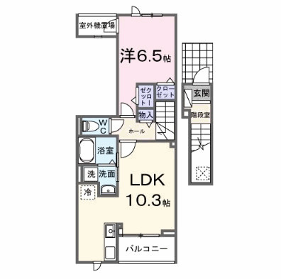 EXCEED宝塚の間取り