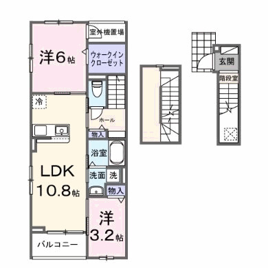 EXCEED宝塚の間取り