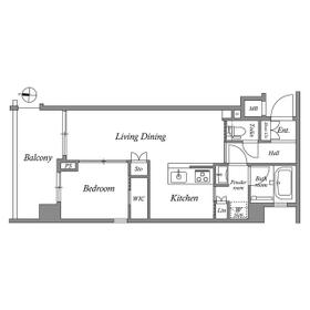 MFPRコート菊川の間取り