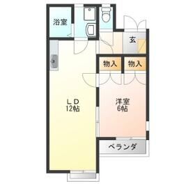 ティファニー森友Aの間取り