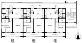 ハイネス秋葉の間取り