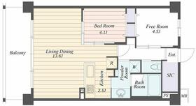 ART RESIDENCE IN OoTAKA-no-MORの間取り